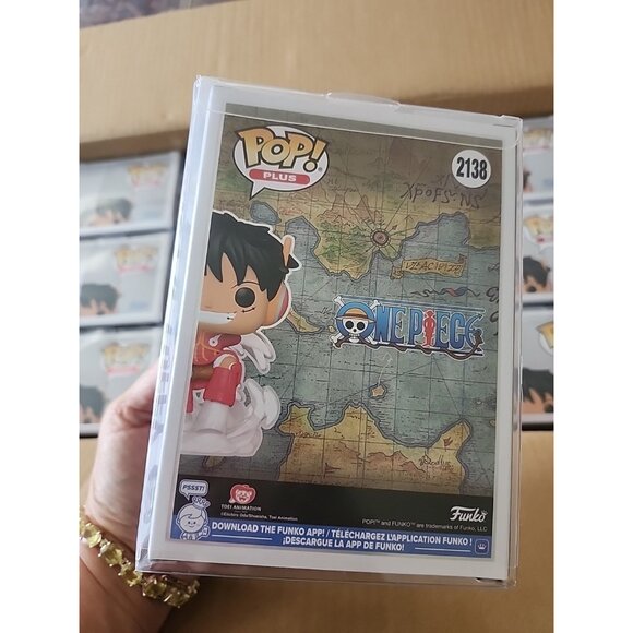 Funko Pop One Piece: Monkey D. Luffy (Egghead) Figure w/ Protector IN HAND - Picture 4 of 6